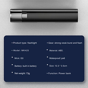 Đèn Pin Sạc Đa Năng Kachi MK425: Soi Rọi Mọi Hành Trình, Bừng Sáng Mọi Cuộc Vui - hàng chính hãng