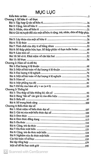Sách 500 Bài Toán Chọn Lọc Đại Số Lớp 7