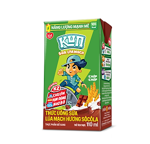 Thùng 48 Hộp Sữa SoCola Lúa Mạch KUN 110ml/hộp