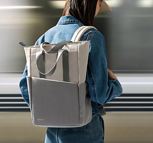 Balo TOMTOC Slash Flip Laptop Backpack 12L dành cho Macbook Ultrabook 13 14 Inch A63-C1G1 / A63-C1K1 - Hàng Chính Hãng