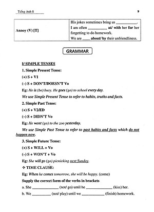 Sách Ôn Luyện Tiếng Anh Lớp 8 Theo Hướng Ứng Dụng Thực Tế