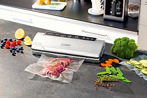 Máy Hút Chân Không Caso VC10 - Nhập Khẩu Đức Thiết Kế Sang Trọng Cao Cấp Lực Hút 0.8 Bar Công Suất 110 W - Hàng Nhập Khẩu