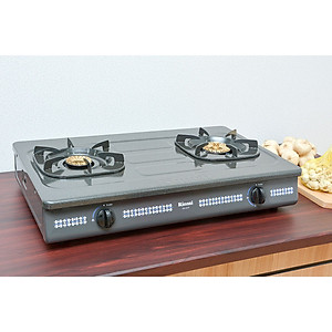 Bếp gas đôi rinnai RV377g xám hàng chính hãng