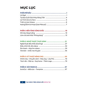 Combo 2 Sách Kịch bản Video AI & Tạo Video triệu views với Capcut AI