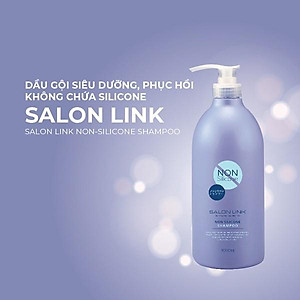 Dầu Gội - Xả Nhật Không Chứa Silicone Salon Link Extra - Chuyên Dùng Cho Tóc Khô Hư Tổn, Uốn, Nhuộm