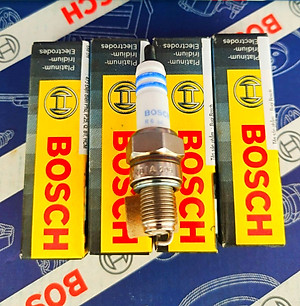 Bugi Xe Máy Chân Ngắn Bosch (Platium) Honda Dream, Wave 110, Future 110, Yamaha Jupiter, Sirius, Nouvo 115, Suzuki Viva, Smash, Sym Attila
