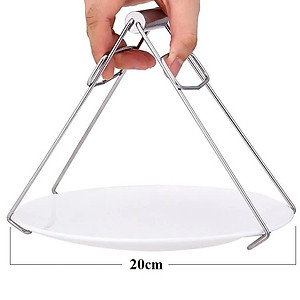 Dụng cụ gắp đồ nóng INOX BẠC