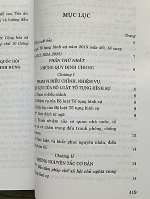 Sách Bộ Luật Tố Tụng Hình Sự (Hiện Hành)