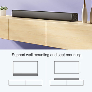Loa soundbar TV Xiaomi Redmi hỗ trợ Bluetooth 5.0, S/PDIF, AUX - Hàng Nhập Khẩu