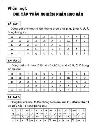 Sách Bài Tập Trắc Nghiệm Tiếng Việt 1(Theo Chương Trình Tiểu Học Mới Định Hướng Phát Triển Năng Lực) ( Tái Bản)