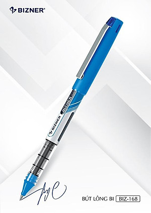 Bút Lông Bi Thiên Long - BIZ-168 - Mực Xanh