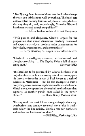 Sách The Tipping Point - Paperback