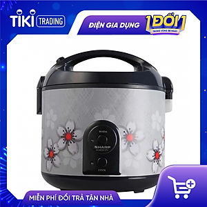 Nồi Cơm Điện Nắp Gài Sharp KS-R231STVSS (2.2L) - Hàng chính hãng