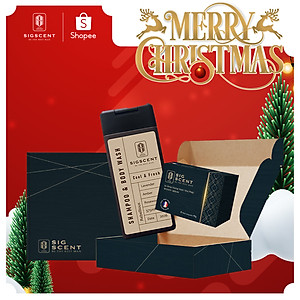 [SIGSCENT GIFTSET]Xà bông hương nước hoa Pháp Woody Urban & Sữa tắm dầu gội cho nam Rebellious 2in1 thương hiệu SIGSCENT