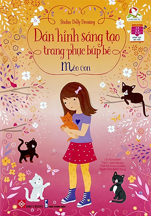 Bộ Sticker Dolly Dressing - Dán Hình Sáng Tạo Trang Phục Búp Bê - Bộ 1 (Bộ 4 Tập)