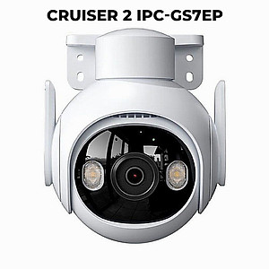 Camera Wifi ngoài trời Imou Cruiser 2 IPC-GS7EP-5M0WE - 3MP/5MP, độ phân giải cao 2K / 3K, phát hiện người và xe cộ, có màu ban đêm - Hàng chính hãng