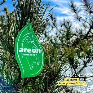 Lá Thơm Treo Xe Ô Tô Areon Chính Hãng Nhập Khẩu Bulgaria | Lá Thơm Treo Xe Areon Khử Mùi Khó Chịu Trên Xe, Mang Mùi Hương Thiên Nhiên, Không Gây Hại Đến Sức Khỏe