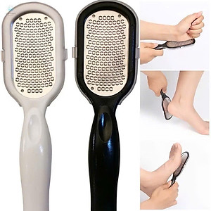 Cây Chà Gót Chân Bản To, Tẩy Da Chết 2 Mặt Bằng Thép, Kèm Hộp Đựng Tiện Lợi - HÀNG CHÍNH HÃNG MINIIN