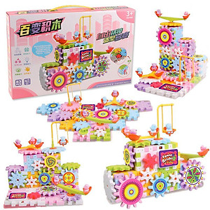 Đồ Chơi Lắp Ráp Bánh Răng Vòng Xoay Chuyển Động 135  Chi Tiết