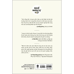 Sách NGHỀ NHÂN SỰ VIỆT - Góc nhìn từ bên trong: Hành trình phát triển cùng con người và tổ chức