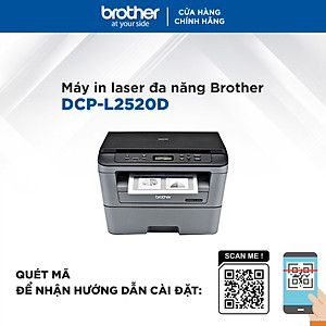 Máy In Laser Đa Năng Brother DCP-L2520D - Hàng Chính Hãng