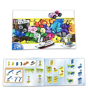 Bộ Lắp Ghép  Vuông Đa Chủ Đề Với 460 Chi Tiết Cho Bé Vừa Chơi Vừa Học Phát Triển Tư Duy và Sáng Tạo- Hàng Chính Hãng 