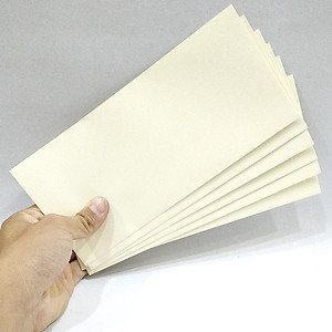 Bao Thư Toppoint Giấy Thơm Có Keo 10.8 x 23.5 cm - Kem (20 Cái/Lốc)