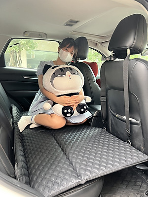 Nệm xe ô tô cao cấp 5 lớp dễ gấp gọn, đệm ô tô, đệm nằm ô tô, nệm xe hơi thoải mái chịu tải tốt
