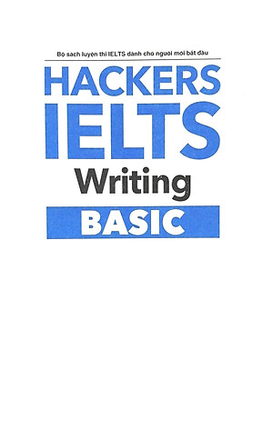Sách Hackers IELTS Basic- Writing