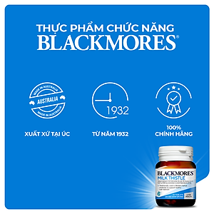 Combo Tinh Dầu Hoa Anh Thảo Hỗ Trợ Cân Bằng Nội Tiết Tố Blackmores Evening Primrose Oil Lọ 190 Viên và Viên Uống Hỗ Trợ Bảo Vệ Và Phục Hồi Tế Bào Gan Blackmores Milk Thistle Lọ 42 Viên