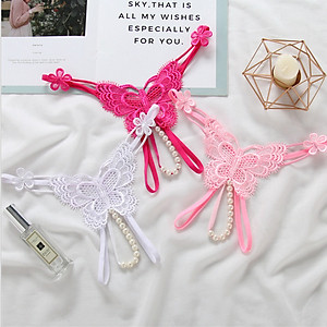 Quần lót lọt khe hình bướm Sexy cuốn hút - Màu trắng