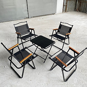 Bàn Chữ Nhật Xếp Gấp Gọn Để Du Lịch Dã Ngoại Cắm Trại Camping Ngoài Trời, Cafe Trà Chanh