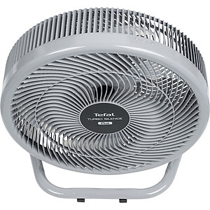 Quạt sàn Tefal TB Silence Plus VH686790-Xám Cánh Trắng - Hàng chính hãng