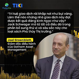 Sách Các phù thủy chứng khoán ẩn danh - Các Trader ma thuật mà bạn chưa từng nghe qua - Happy Live