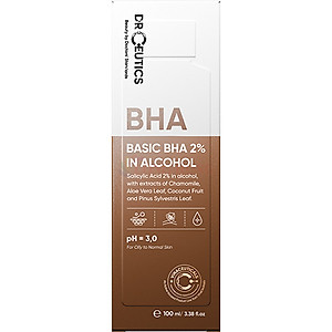 Dung dịch tẩy tế bào chết DrCeutics Basic BHA 2% In Alcohol  (100ml/200ml) - Hàng chính hãng