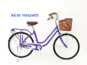 Xe đạp mini Vinabike 24inch nan thưa, phù hợp với người cao từ 1m30 đến 1m60