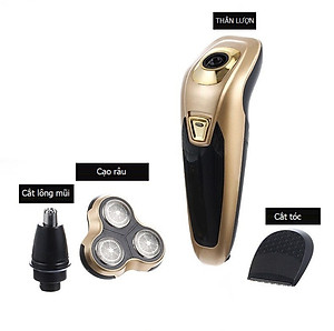 Máy Cạo Râu 3in1 Tỉa Lông Mũi Cạo Râu Cắt Tóc Mai Đa Chức Năng