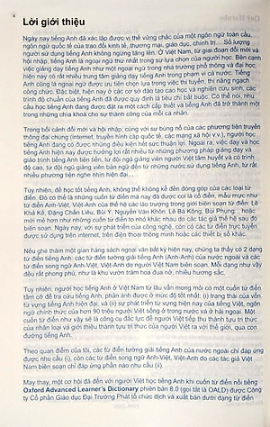 Sách Oxford Advanced Learner's Dictionary 8th Edition (With Vietnamese Translation) and CD - ROM (Hardback)