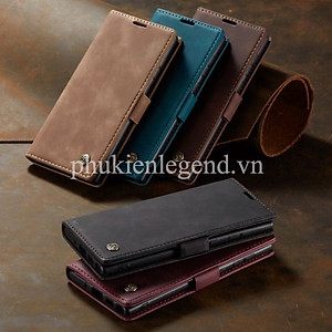 Bao da dạng ví dành cho Samsung Galaxy Note 20 Ultra hiệu caseme chống sốc chống va đập bụi bẩn, có ngăn đựng tiền, đựng thẻ tiện dụng - Hàng chính hãng