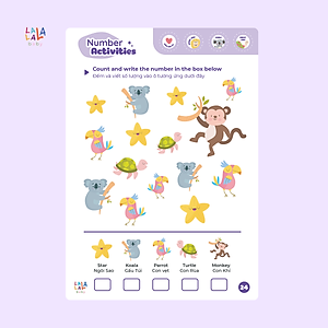 Đồ chơi Giáo dục sớm Thẻ Flashcard thông minh cho bé xóa được, học liệu giáo dục sớm thương hiệu Lalala Baby (Shape Me - Write Me - Math Me - Learn Me)