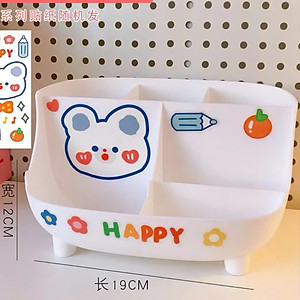 Kệ Đựng Bút 6 Ngăn – Hộp Đựng Đồ Đa Năng Trang Trí Bàn Học Văn Phòng Phẩm - HÀNG CHÍNH HÃNG MINIIN