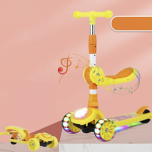 Xe Trượt Scooter Cao Cấp 3 Bánh Phát Sáng Mẫu Mới 2024 - Hàng chính hãng