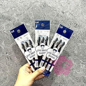 Dao Cạo Lông Mày Cán Dài Kai Groom 38531-HC1161