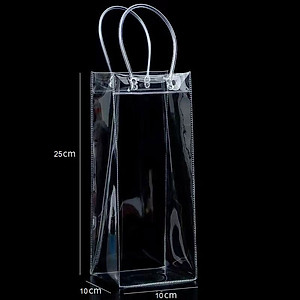 Túi Nhựa Trong Suốt Đựng Ly Giữ Nhiệt/Bình Giữ Nhiệt Tiện Lợi - Chính Hãng