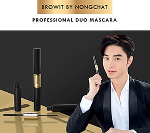 Mascara 2 đầu Browit Professional Duo Mascara 4 + 4g Sexy Black