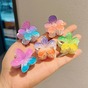 Kẹp tóc hoa sứ mini 4cm