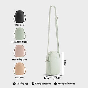 Túi Yuumy ( Thời trang nữ mini dáng đứng - Túi đeo chéo da Seasand YN259 )