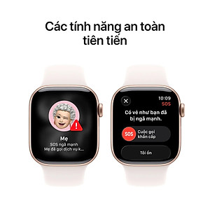 Apple Watch Series 11 GPS (Viền nhôm, dây cao su)