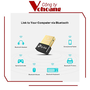 Bộ Thu Phát Bluetooth TP-Link UB400 USB Nano Bluetooth 4.0 - Hàng Chính Hãng