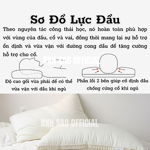 1 Gối Lông vũ Microfiber Cao cấp A - Đạt Chứng nhận OEKO-TEK an toàn sức khỏe, không chứa chất độc hại - Gối nằm êm ái, mềm mịn, kháng khuẩn - Gối chuẩn khách sạn 5 sao